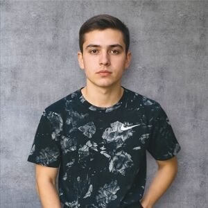 Nike Black and White Tie-Dye Short Sleeve Tee